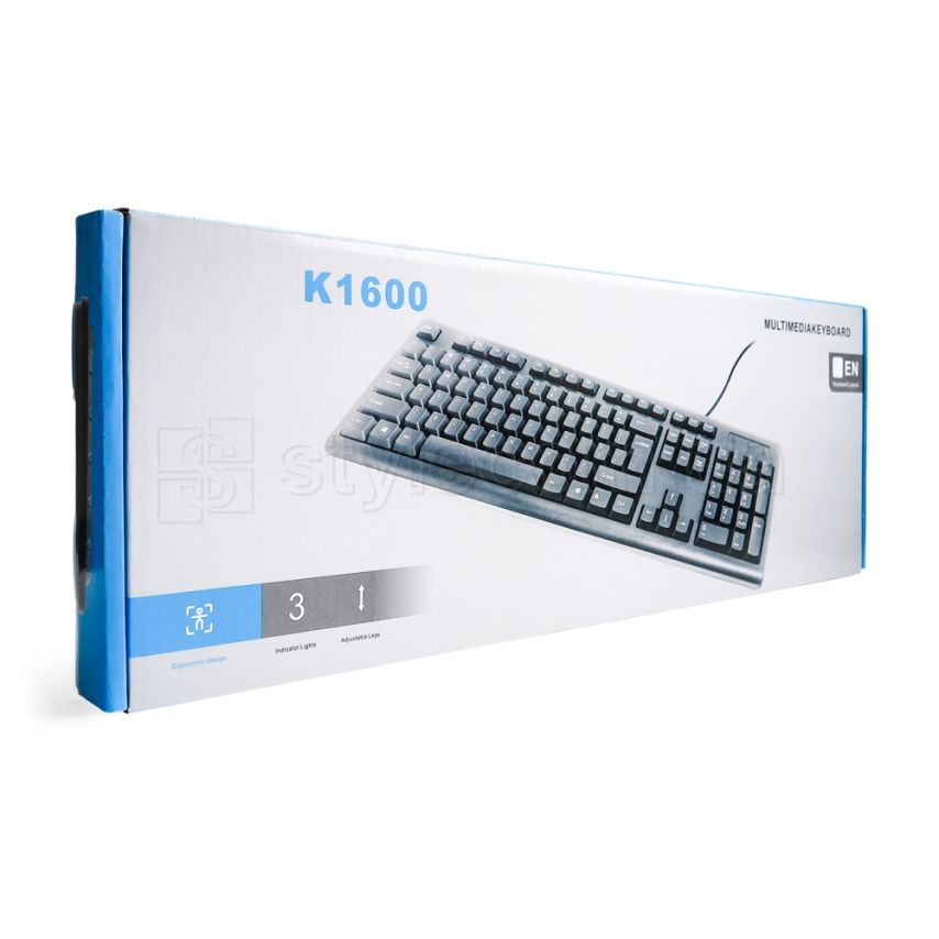 Клавиатура K1600 проводная black