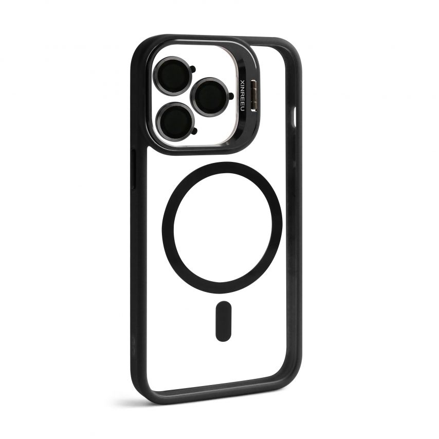 Чохол з функцією MagSafe для Apple iPhone 13 Pro з підставкою та захистом для камер black
