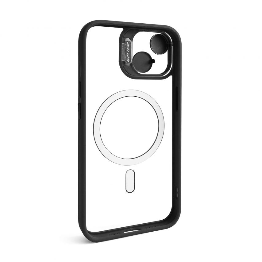 Чохол з функцією MagSafe для Apple iPhone 12 Pro з підставкою та захистом для камер black