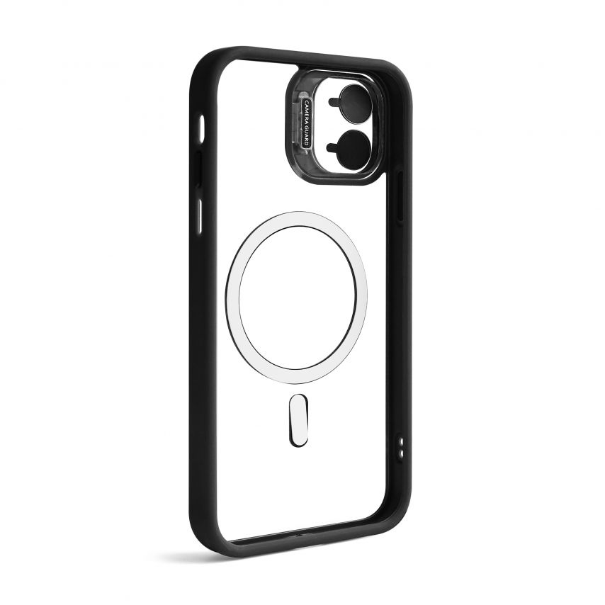 Чохол з функцією MagSafe для Apple iPhone 11 з підставкою та захистом для камер black