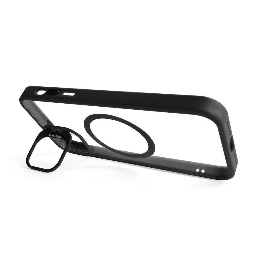 Чохол з функцією MagSafe для Apple iPhone 11 з підставкою та захистом для камер black