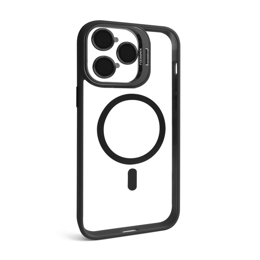 Чохол з функцією MagSafe для Apple iPhone 14 Pro з підставкою та захистом для камер black