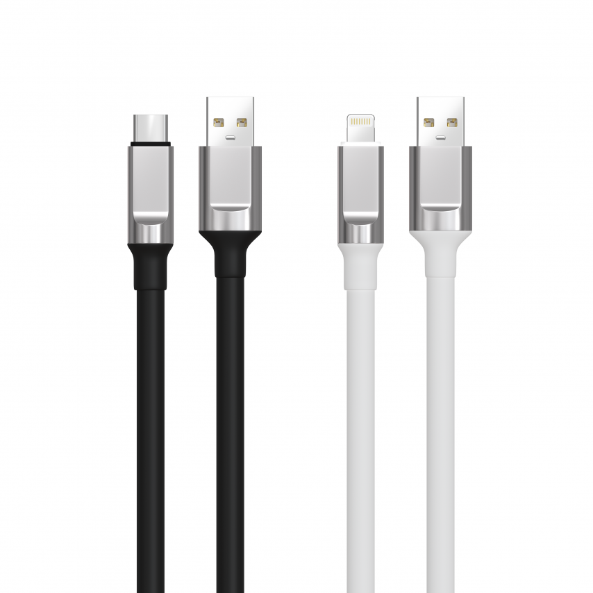 Кабель USB WALKER C915 Type-C to Type-C white