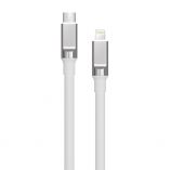 Кабель USB WALKER C915 Type-C to Lightning white - купити за 250.80 грн у Києві, Україні