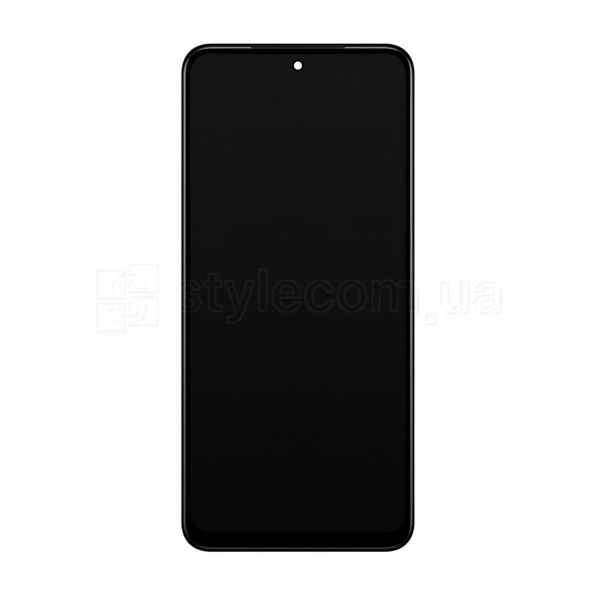 Дисплей (LCD) для Xiaomi Redmi Note 12S з тачскріном та рамкою black Service Original (PN:560001K7SR00)