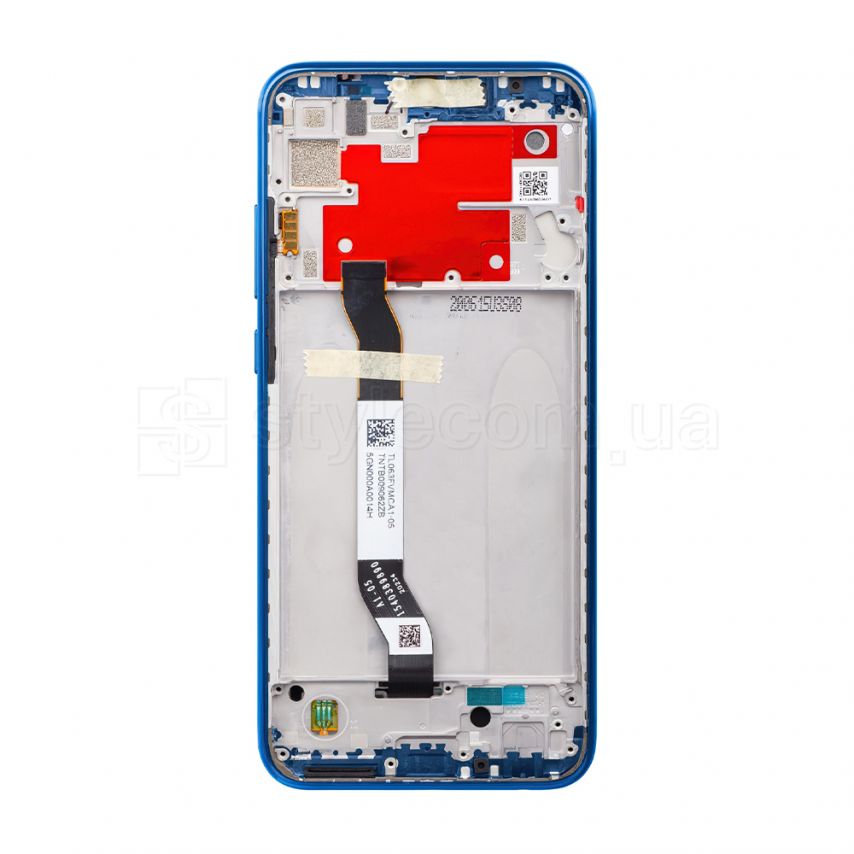 Дисплей (LCD) для Xiaomi Redmi Note 8T з тачскріном та рамкою blue Service Original (PN:5600030C3X00)