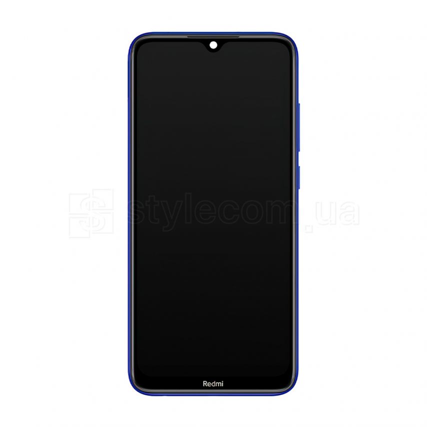 Дисплей (LCD) для Xiaomi Redmi Note 8T з тачскріном та рамкою blue Service Original (PN:5600030C3X00)