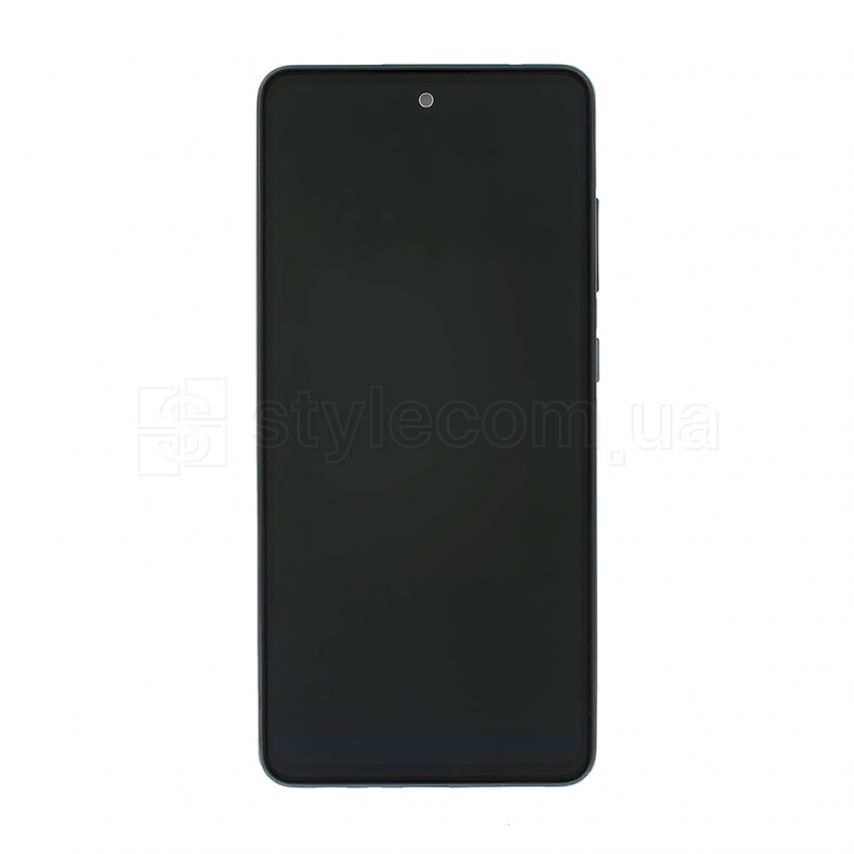 Дисплей (LCD) для Samsung Galaxy A52s 5G/A528 (2021) з тачскріном та рамкою black (Oled) Original Quality