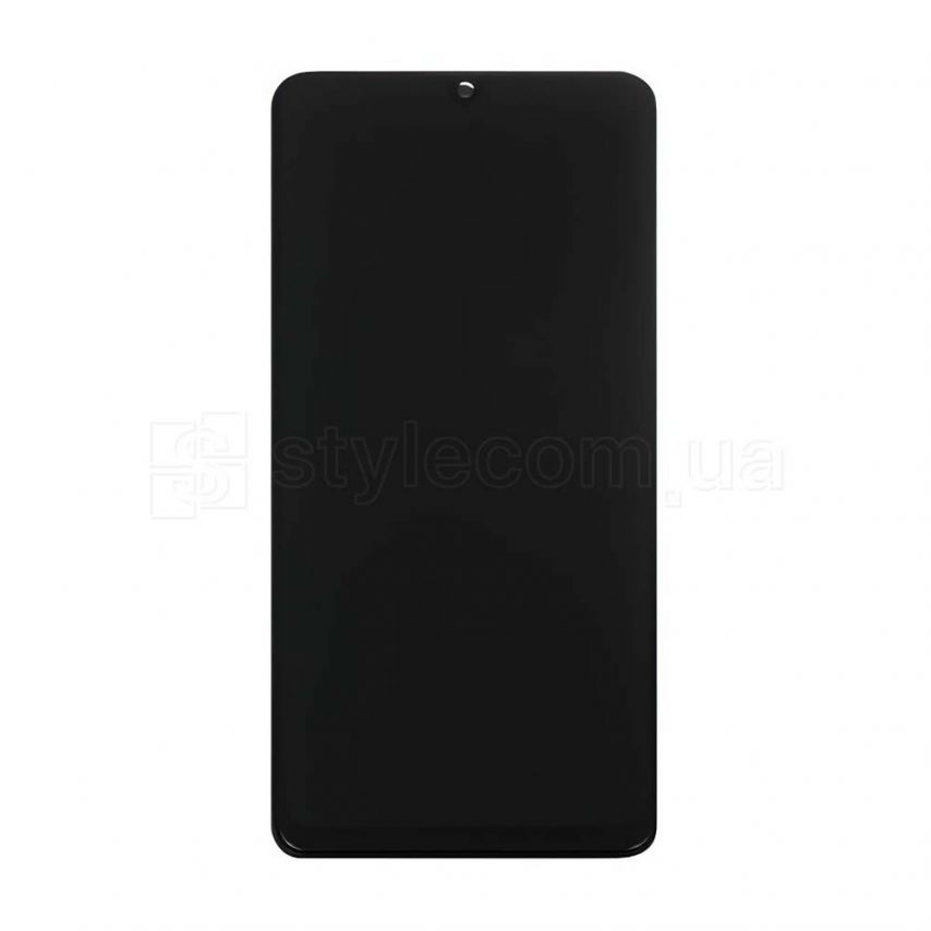 Дисплей (LCD) для Samsung Galaxy M32/M325 (2021) с тачскрином и рамкой black (Oled/короткая матрица) Original Quality