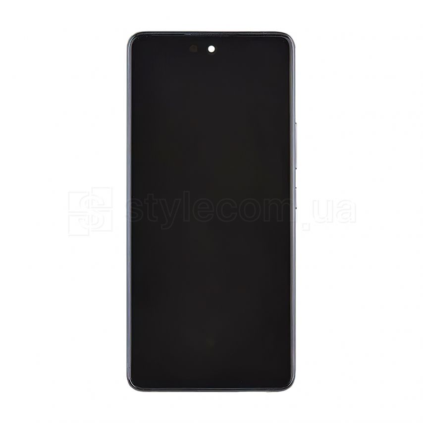 Дисплей (LCD) для Samsung Galaxy A53 5G/A536 (2022) з тачскріном та рамкою black (Oled/коротка матриця) Original Quality