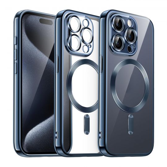 Чехол с функцией MagSafe для Apple iPhone 11 Pro Max blue (04) - купить за 221.50 грн в Киеве, Украине