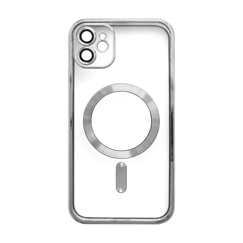 Чохол з функцією MagSafe для Apple iPhone 12 silver (10)