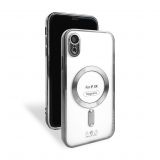 Чохол з функцією MagSafe для Apple iPhone Xr silver (10)