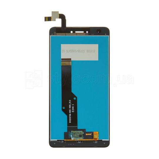 Дисплей (LCD) для Xiaomi Redmi Note 4X с тачскрином и узким коннектором black High Quality