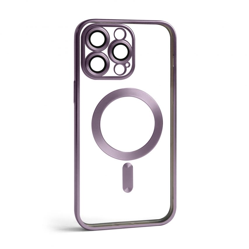 Чохол із функцією MagSafe для Apple iPhone 14 Pro Max violet (02) матовий