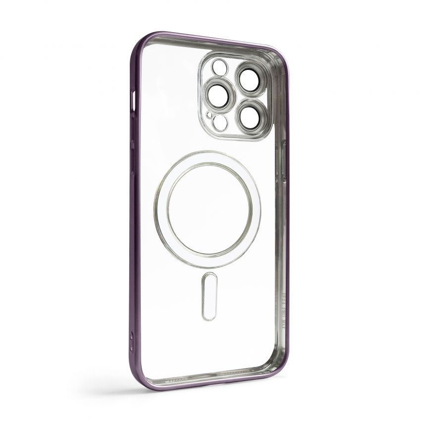 Чохол із функцією MagSafe для Apple iPhone 14 Pro Max violet (02) матовий