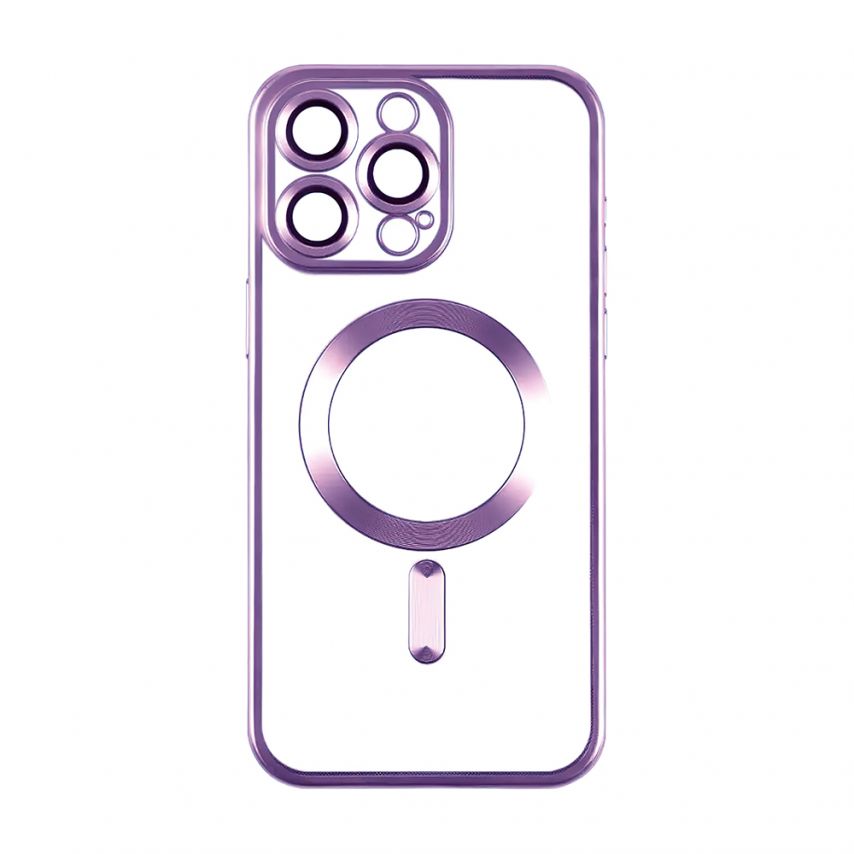 Чохол з функцією MagSafe для Apple iPhone 15 violet матовий