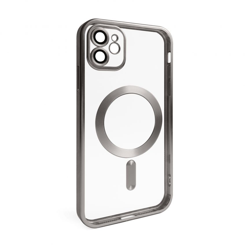 Чохол із функцією MagSafe для Apple iPhone 11 grey (12) матовий