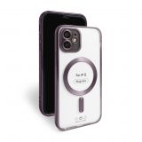 Чехол с функцией MagSafe для Apple iPhone 12 violet (02) матовый