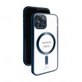 Чехол с функцией MagSafe для Apple iPhone 12 Pro dark blue (07) матовый