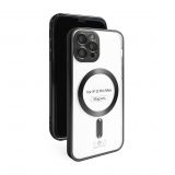 Чохол із функцією MagSafe для Apple iPhone 12 Pro Max black (09) матовий