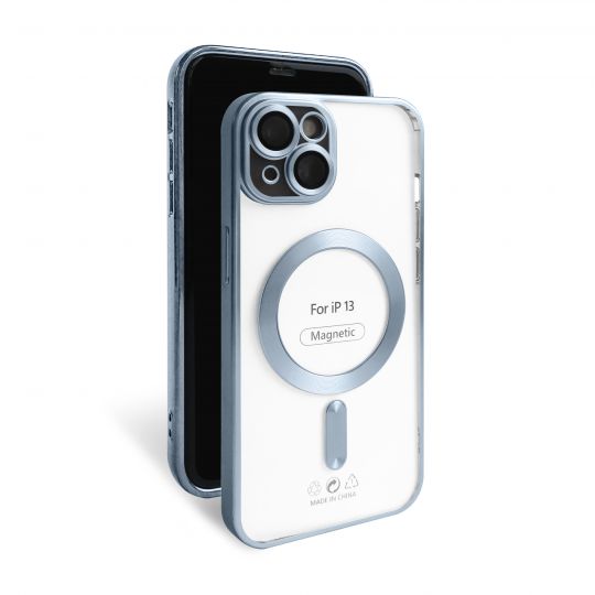 Чохол із функцією MagSafe для Apple iPhone 13 blue (04) матовий