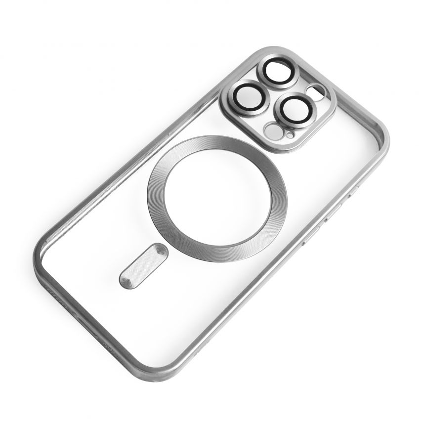 Чохол із функцією MagSafe для Apple iPhone 13 Pro grey (12) матовий