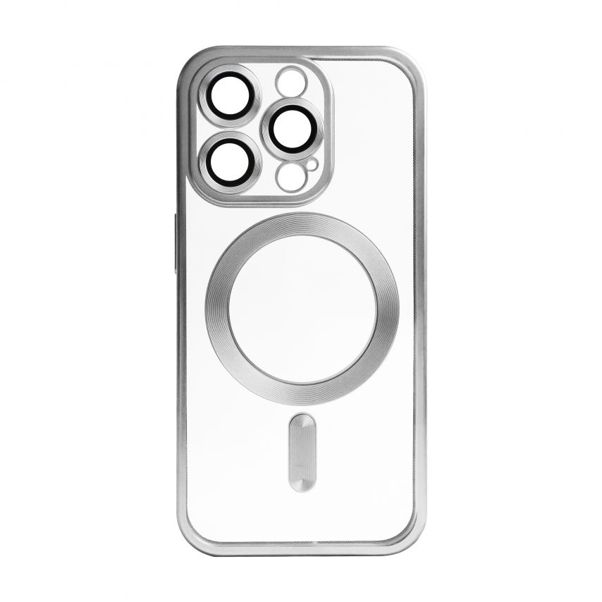Чохол із функцією MagSafe для Apple iPhone 13 Pro grey (12) матовий