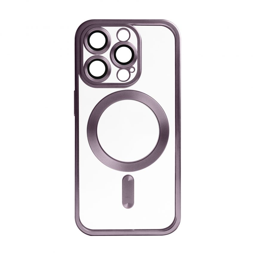 Чохол із функцією MagSafe для Apple iPhone 13 Pro Max violet (02) матовий
