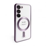 Чехол с функцией MagSafe для Samsung Galaxy S23/S911 (2023) violet матовый - купить за 210.00 грн в Киеве, Украине