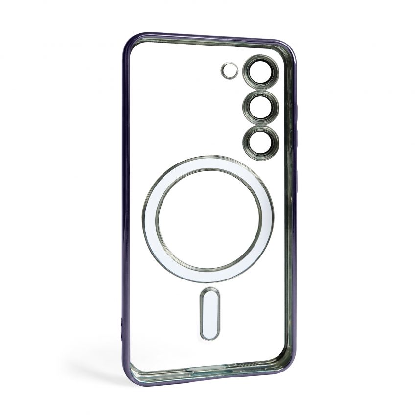 Чехол с функцией MagSafe для Samsung Galaxy S23/S911 (2023) violet (02) матовый