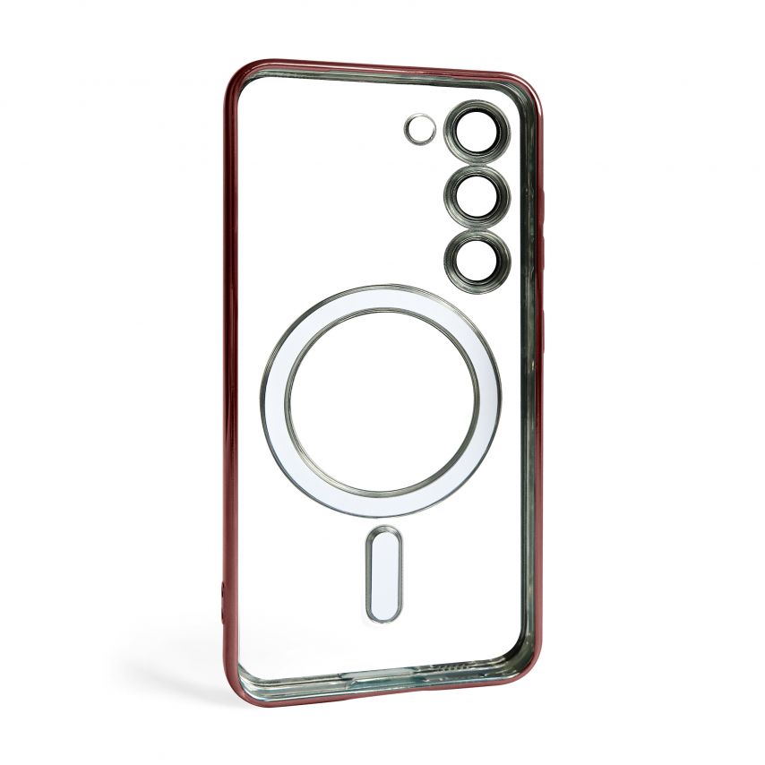 Чехол с функцией MagSafe для Samsung Galaxy S23/S911 (2023) pink (06) матовый