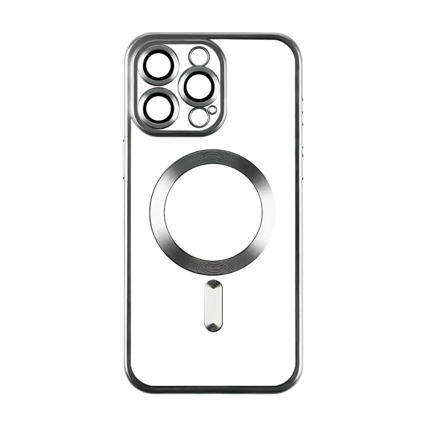 Чохол з функцією MagSafe для Apple iPhone 15 Pro grey матовий