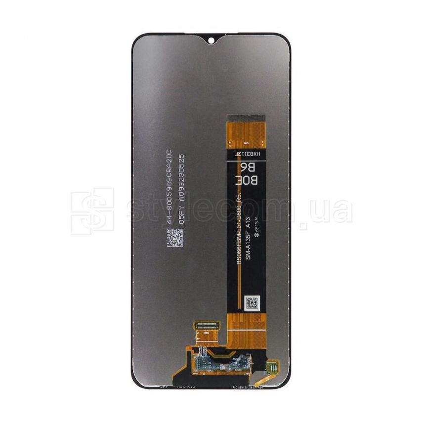 Дисплей (LCD) для Samsung Galaxy A13 4G/A135 (2022) rev.BS066FBM-L01-D800-R5.7 з тачскріном black (PLS) High Quality