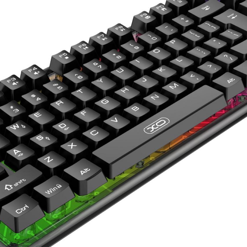 Клавиатура игровая XO KB-04 black