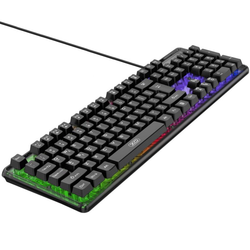 Клавиатура игровая XO KB-04 black