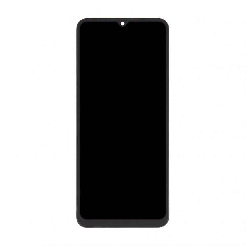 Дисплей (LCD) для Xiaomi Redmi 12C с тачскрином и рамкой black (IPS) Original Quality