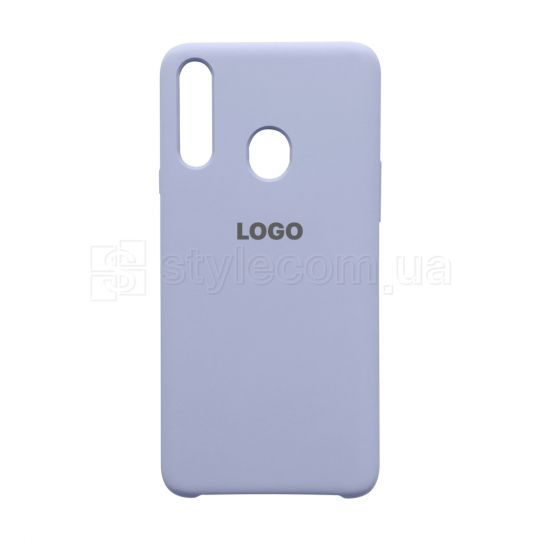 Чехол Original Silicone для Samsung Galaxy A20s/A207 (2019) elegant purple (26)