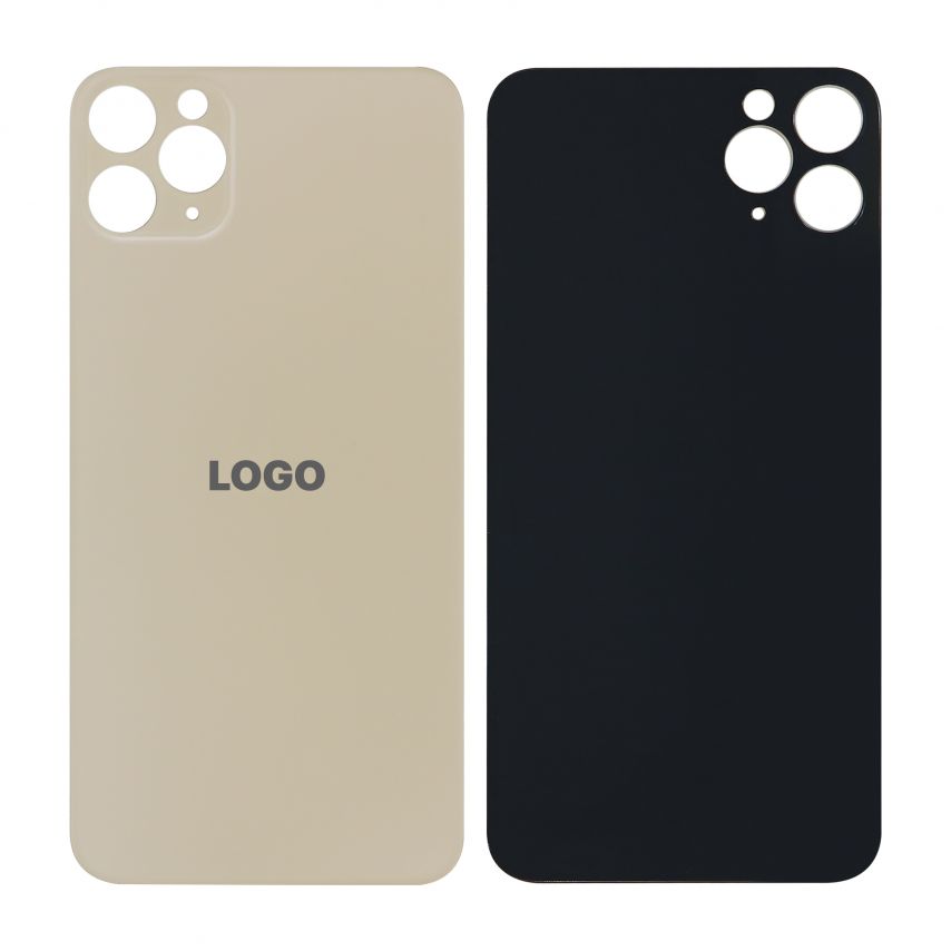 Задня кришка для Apple iPhone 11 Pro Max (великий виріз під камеру) matte gold Original Quality