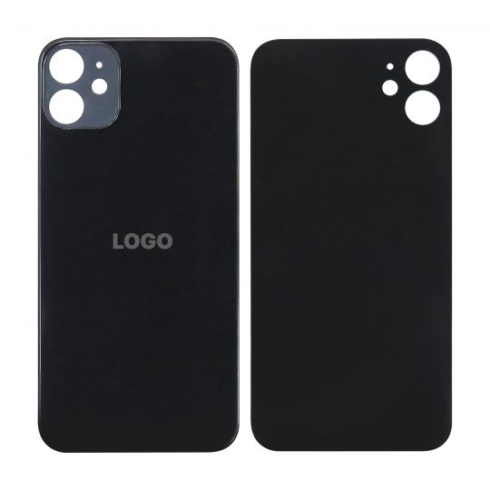 Задня кришка для Apple iPhone 11 (великий виріз під камеру) black Original Quality