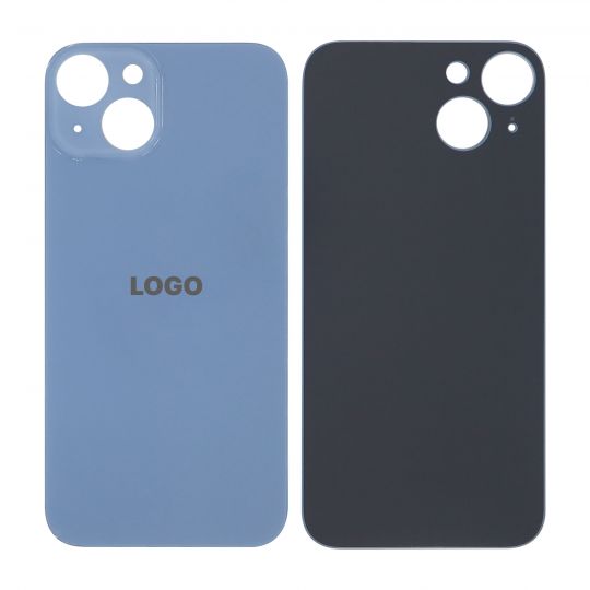 Задня кришка для Apple iPhone 14 (великий виріз під камеру) blue Original Quality