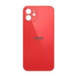 Задняя крышка для Apple iPhone 12 (большой вырез под камеру) red Original Quality - купить за 334.40 грн в Киеве, Украине