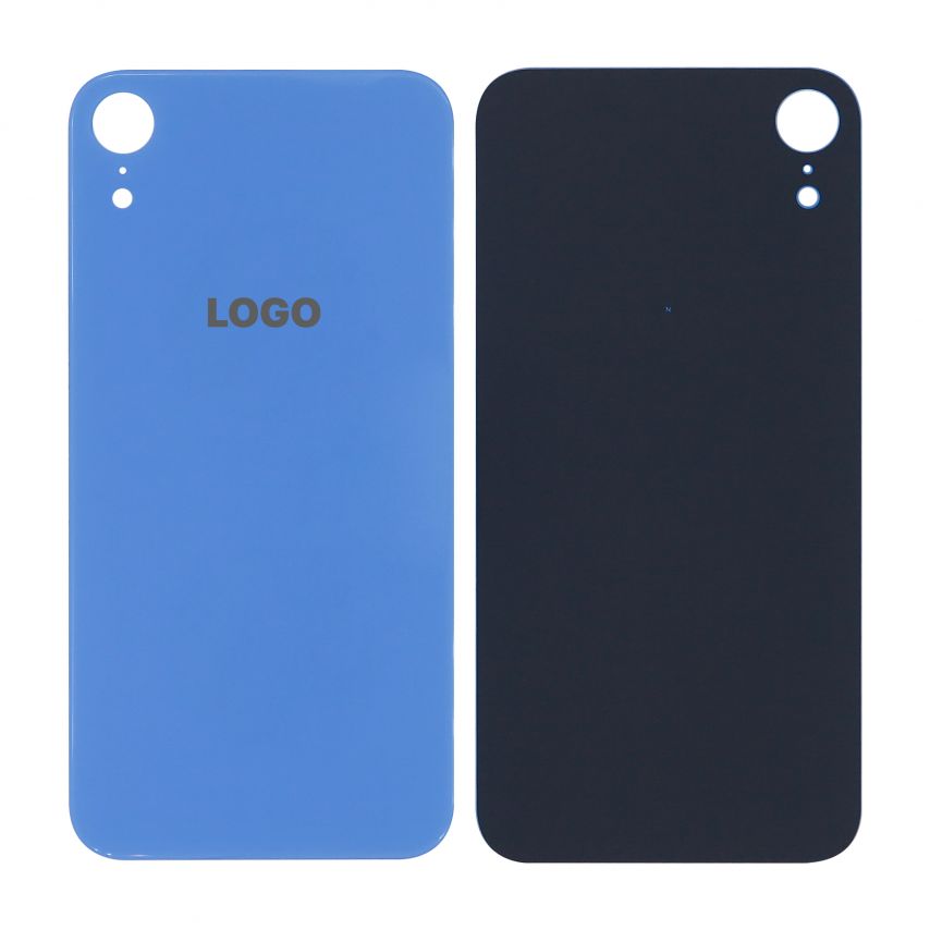 Задня кришка для Apple iPhone Xr (великий виріз під камеру) blue Original Quality