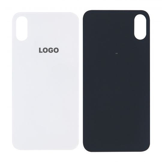 Задняя крышка для Apple iPhone Xs (большой вырез под камеру) white Original Quality