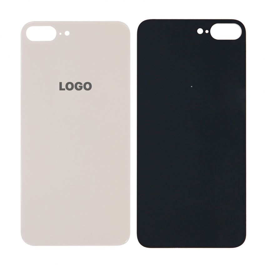 Задня кришка для Apple iPhone 8 Plus (великий виріз під камеру) gold Original Quality