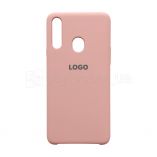 Чехол Original Silicone для Samsung Galaxy A20s/A207 (2019) light pink (12) - купить за 168.00 грн в Киеве, Украине