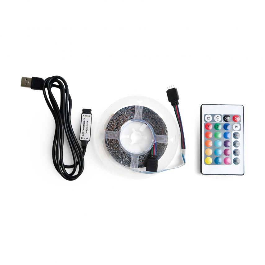 LED стрічка RGB 5V 3м