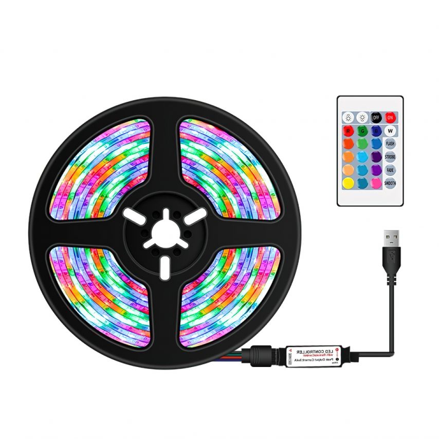 LED лента RGB 5V 2м