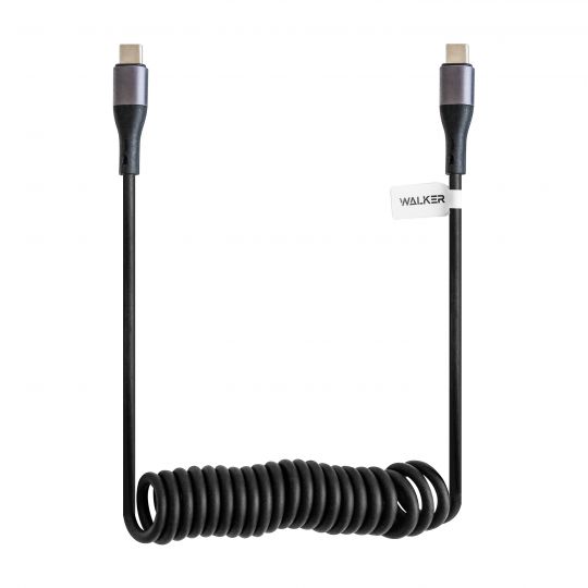 Кабель USB WALKER C190 Type-C to Type-C 60W (тех.пак.)