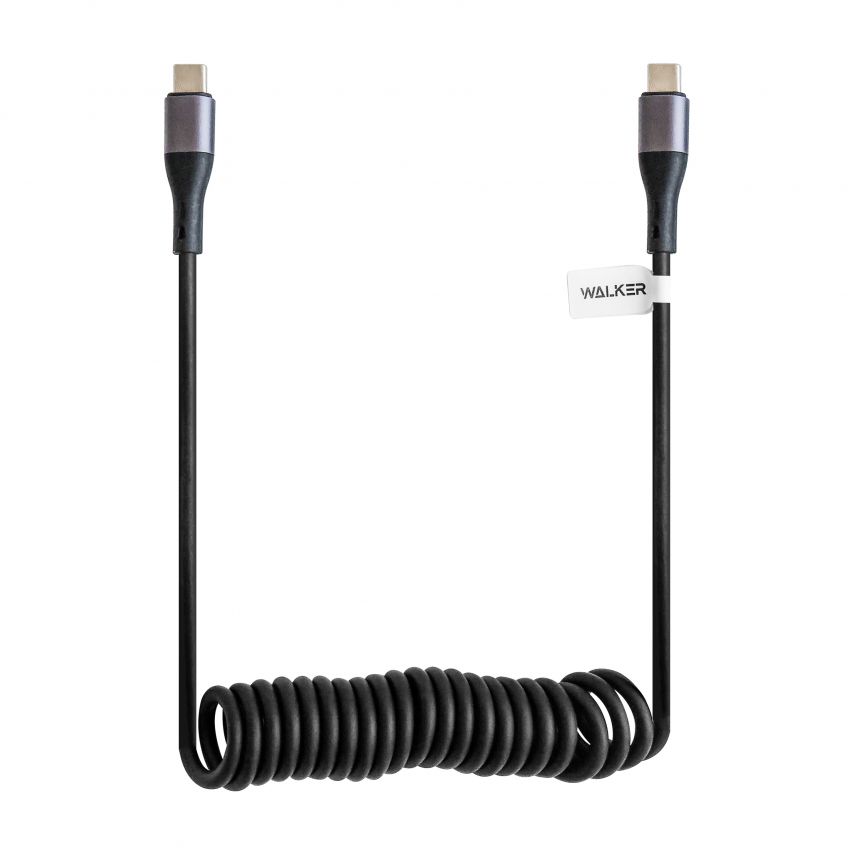 Кабель USB WALKER C190 Type-C to Type-C 60W (тех.пак.)